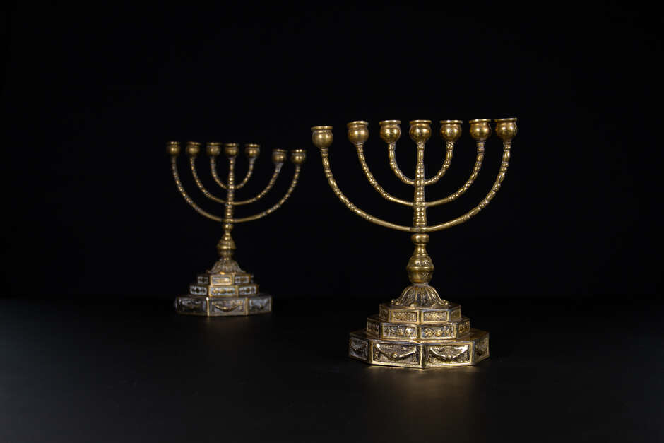 coppia di candelabri