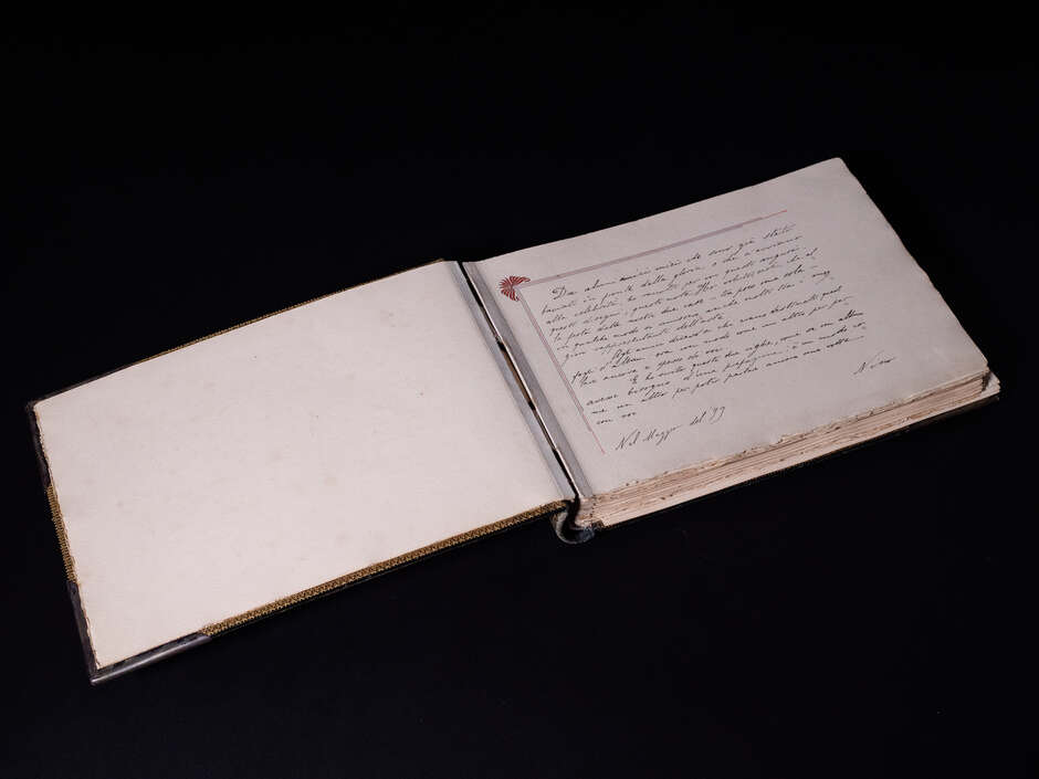 Album in onore delle nozze fra Corrado Lopez e Ada Sadun.